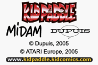 Kid Paddle PAL GameBoy Advance PAL box art